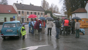 Zavírání šoupátek(spanilá jízda, schůze)